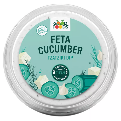 Good Foods Feta Cucumber Tzatziki Dip, 8oz