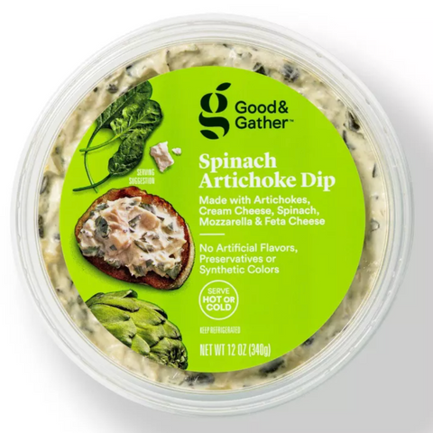 Good & Gather™ Spinach Artichoke Dip, 12oz