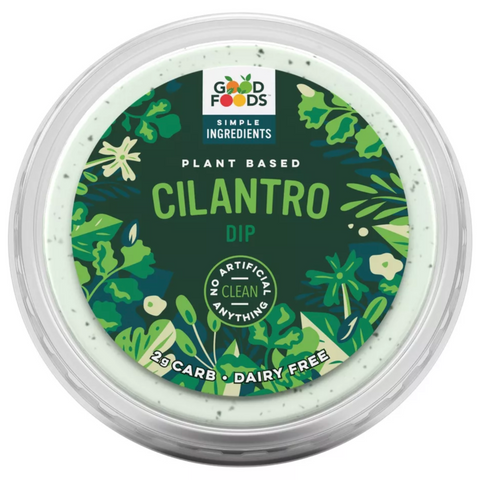 Good Foods Plant Based Cilantro Dip, 8oz