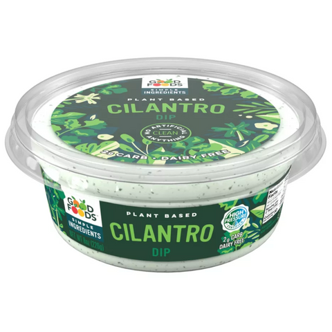 Good Foods Plant Based Cilantro Dip, 8oz