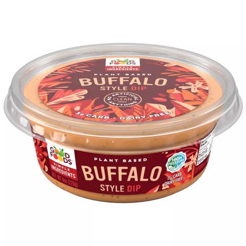 Good Foods Plant Based Buffalo Style Dip, 8oz