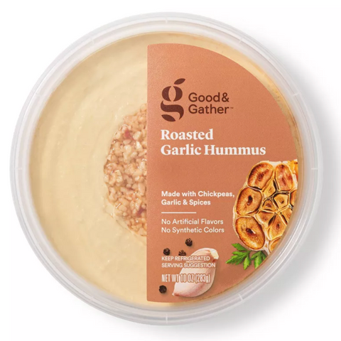 Good & Gather™ Roasted Garlic Hummus, 10oz