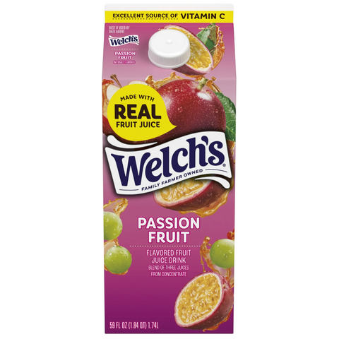 Welch's Passion Fruit Fruit Juice Drink, 59 fl oz