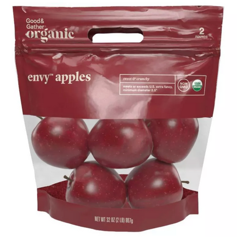 Organic Envy Apples, 2lb Bag