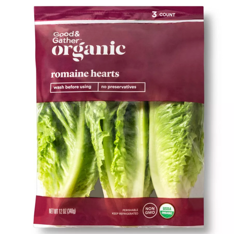 Good & Gather™ Organic Romaine Hearts, 12oz, 3 Count