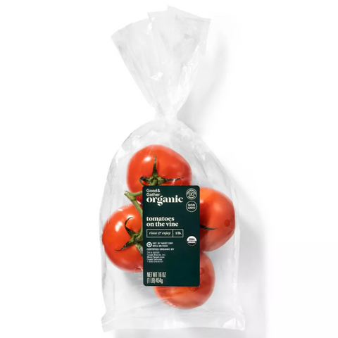 Good & Gather™ Organic On-The-Vine Tomatoes, 1 lb