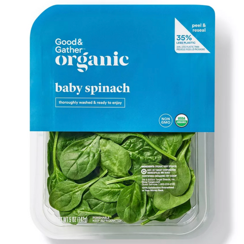 Good & Gather™ Organic Baby Spinach, 5oz