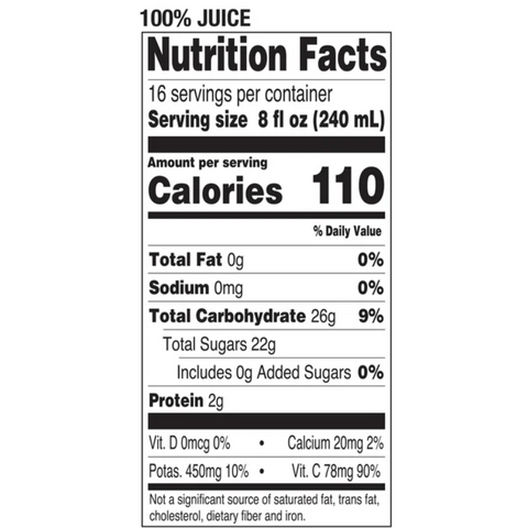 Tropicana Pure Premium 100% Orange Juice Original No Pulp, 128 Fl Oz ...