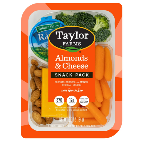 Taylor Farms Almonds & Cheese Snack Pack, 6.5 oz