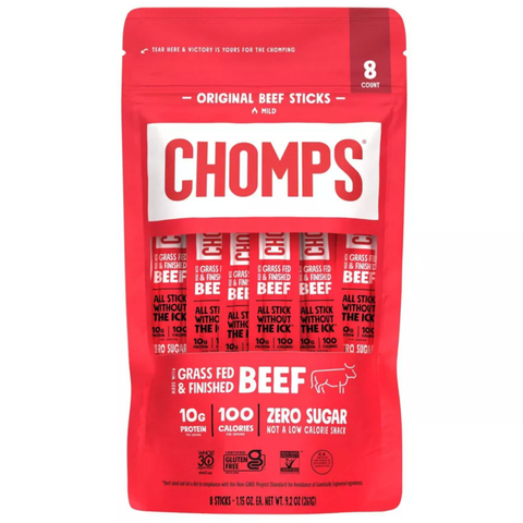 Chomps Original Beef, 9.2oz, 8 Count