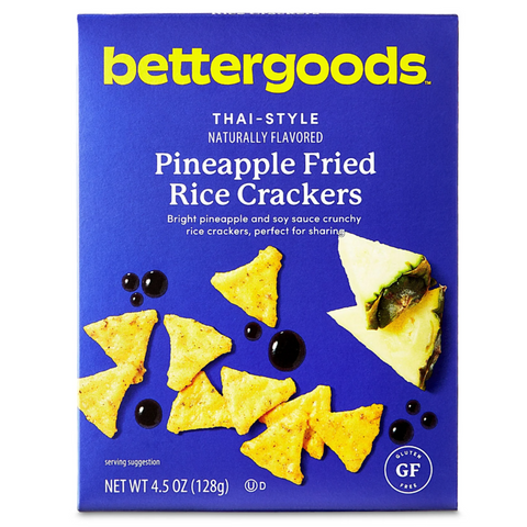 bettergoods Thai-Style Pineapple Fried Rice Crackers, 4.5 oz