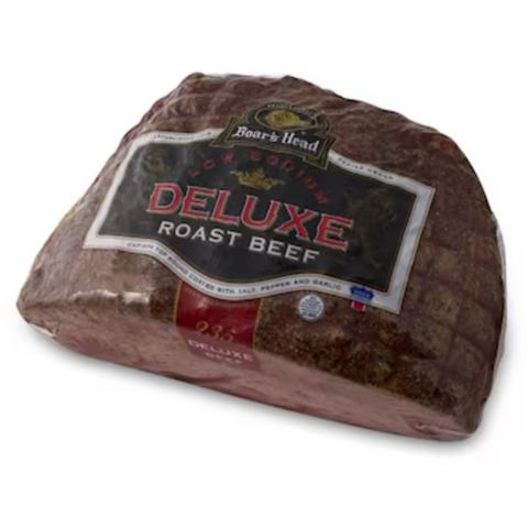 Boar's Head Deluxe Roast Beef, Low Sodium (price per half lbs)