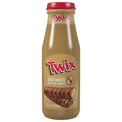 Victor Allen's Coffee Twix Iced Coffee Latte, Ready to Drink, 13.7 oz