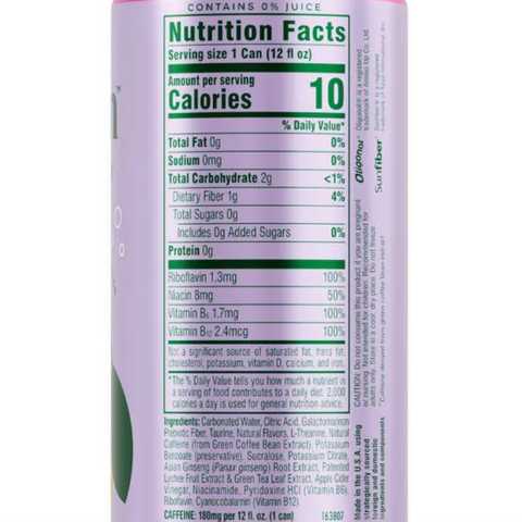 Bloom Raspberry Lemon Energy Drink, 12 fl oz – Water Butlers