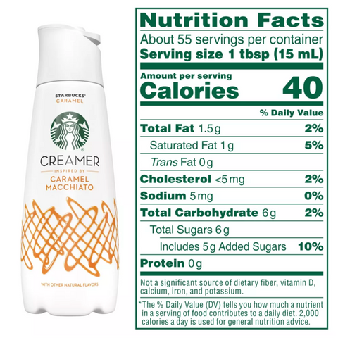 Starbucks Caramel Macchiato Creamer, 28 fl oz