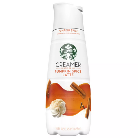 Starbucks Pumpkin Spice Coffee Creamer, 28 fl oz