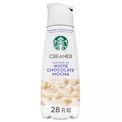 Starbucks White Chocolate Mocha Creamer, 28 fl oz