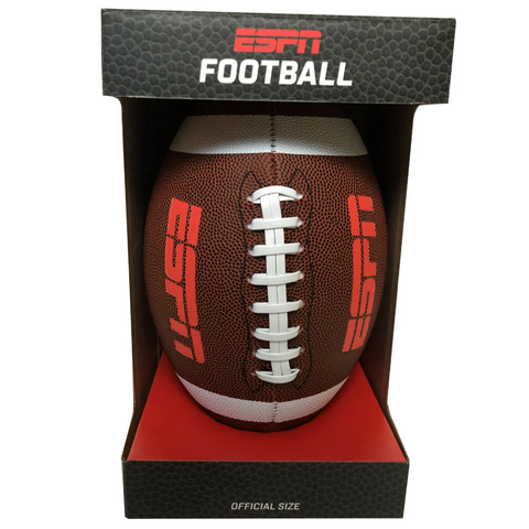 ESPN XR3 Official Match Size Football with Anti-Skid Composite Material