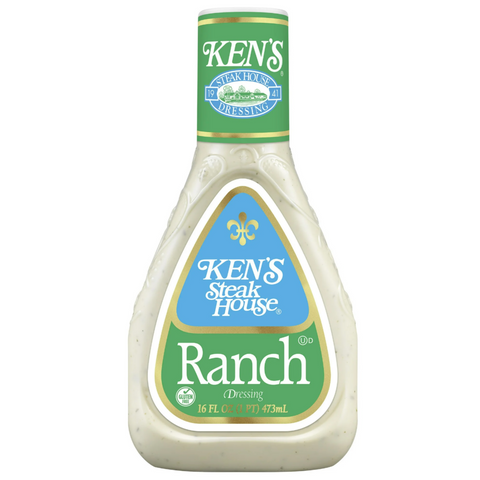 Ken's Steak House Ranch Salad Dressing, 16oz