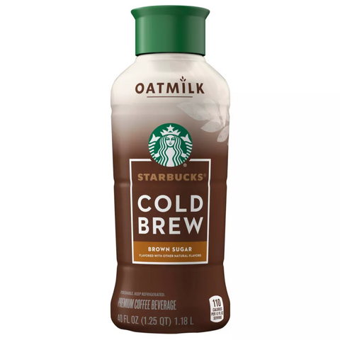 Starbucks Oatmilk Brown Sugar Cold Brew, 40 fl oz