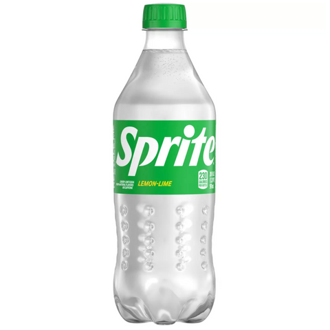 Sprite Lemon Lime Soda Pop, 20 fl oz