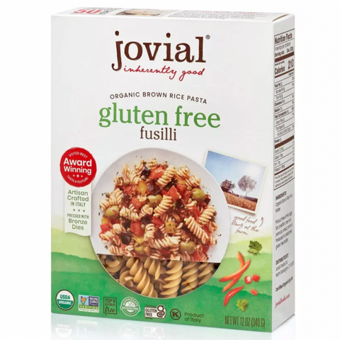 Jovial Organic Brown Rice Fusilli, 12oz