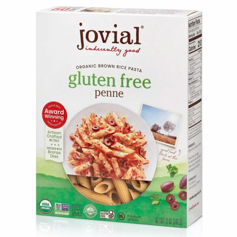 Jovial Organic Brown Rice Penne, 12oz