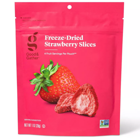 Good & Gather™ Freeze Dried Strawberry Slices, 1oz