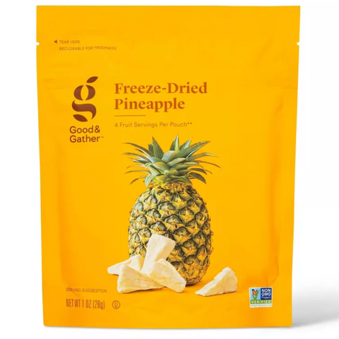 Good & Gather™ Freeze Dried Pineapple, 1oz