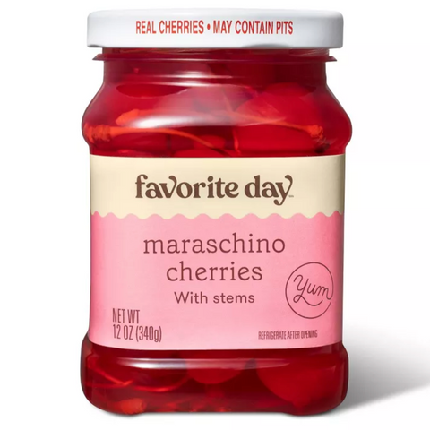 Favorite Day™ Maraschino Cherries with Stems, 12oz