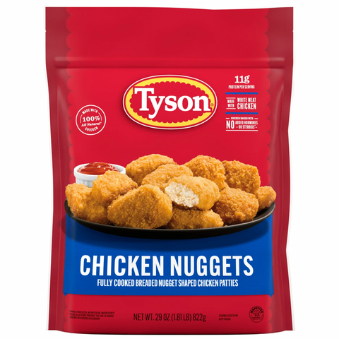 Tyson White Meat Chicken Nuggets, 1.81 lb