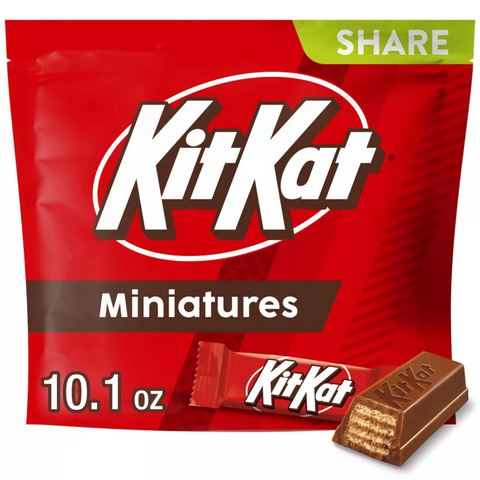 Kit Kat Candy Miniatures, 10.1oz