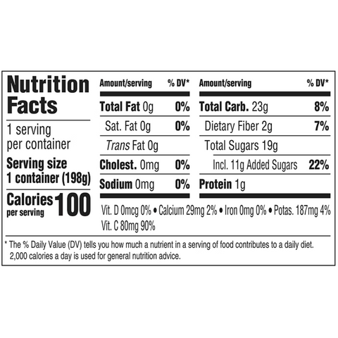 Del Monte Fruit Naturals Red Grapefruit, 7 oz., 8 Count