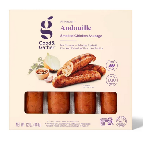 Good & Gather™ Andouille Chicken Sausage, 12oz