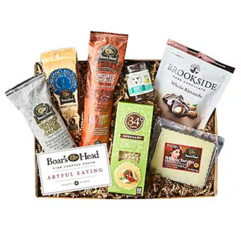 Boar's Head Artful Eating Charcuterie & Artisan Cheese Gift Box (Serves 16-20)