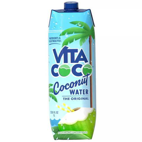 Vita Coco Original Coconut Water, Pure, 1 L