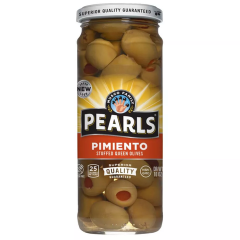 Pearls Pimiento Stuffed Queen Olives, 10oz