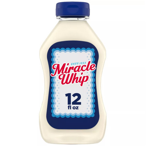 Miracle Whip Mayo-like Dressing Squeeze Bottle, 12 fl oz