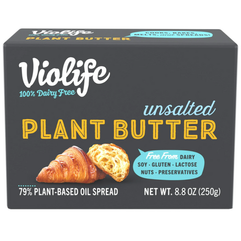 Violife Plant Butter Unsalted, Dairy-Free Vegan, 8.8 oz