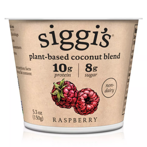 Siggi's Raspberry Plant-Based Coconut Blend Yogurt Alternative, 5.3oz