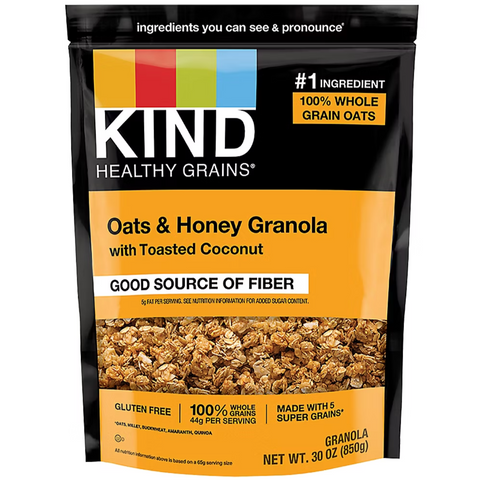 Kind Granola Oats & Honey, 30 oz.