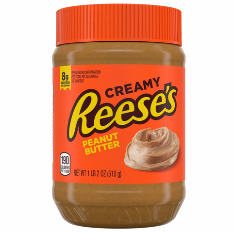 Reese's Creamy Peanut Butter Spread, 18 oz