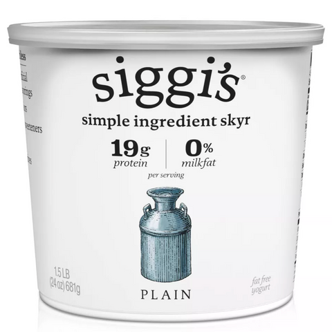 Siggi's Plain Icelandic Style Yogurt, 24oz