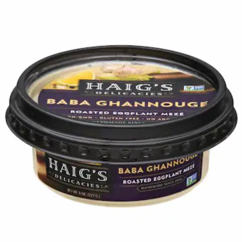 Haig's Baba Ghannouge, Roasted Eggplant Meze, 8 oz