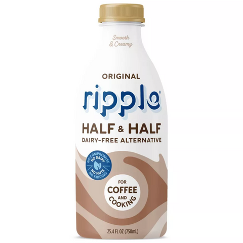 Ripple Original Half and Half, 25.4fl oz