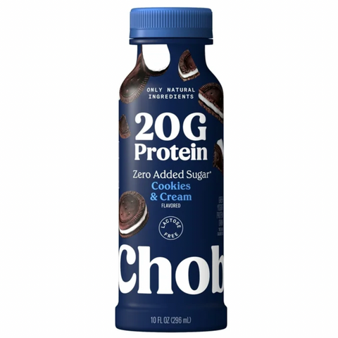 Chobani® 20g Protein Lowfat Greek Yogurt Drink Cookies and Cream, 10 fl oz