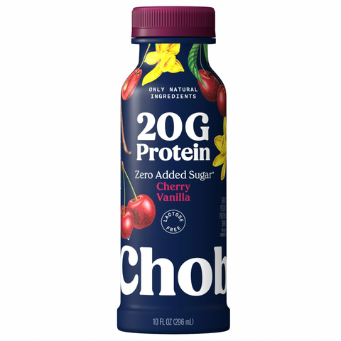 Chobani® 20g Protein Lowfat Greek Yogurt Drink Cherry Vanilla, 10 fl oz