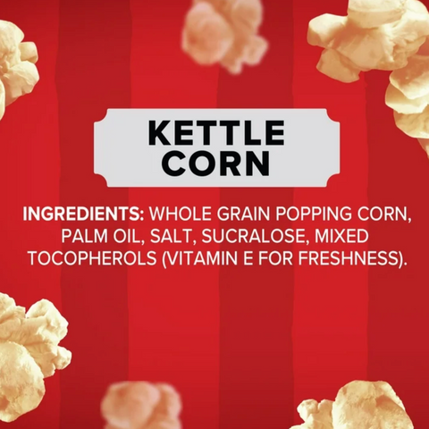 Orville Redenbacher’s Kettle Corn Popcorn, Microwave Popcorn, 6 Count