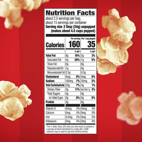 Orville Redenbacher’s Kettle Corn Popcorn, Microwave Popcorn, 6 Count
