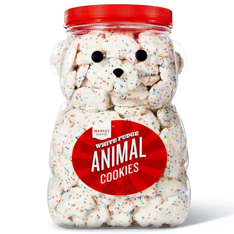 Market Pantry™ White Fudge Animal Cookies - 44oz